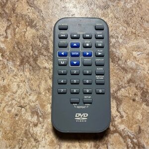 Trutech PVS125B Original Factory Portable DVD Player Remote Control For PVS125B